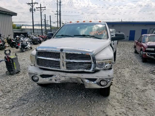 3D7MU48C33G860573 - 2003 DODGE RAM 3500 S WHITE photo 9