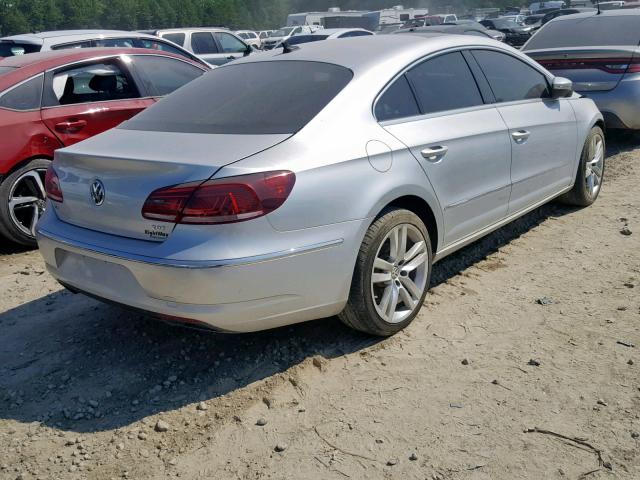 WVWRP7AN5DE569988 - 2013 VOLKSWAGEN CC LUXURY GRAY photo 4