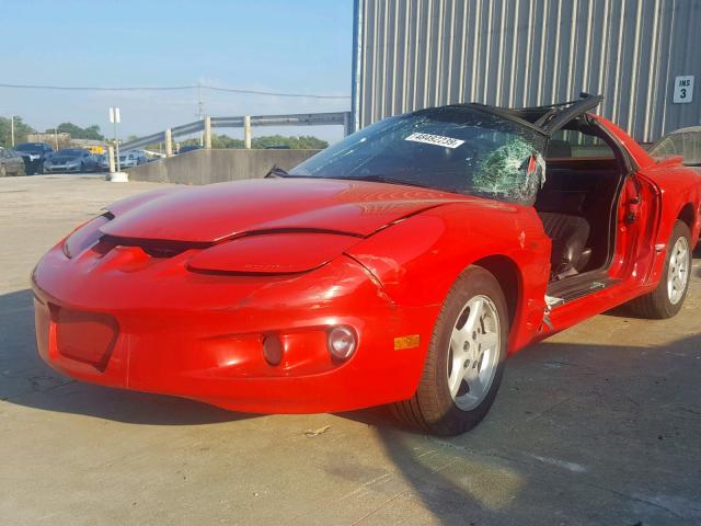 2G2FS22K7Y2115143 - 2000 PONTIAC FIREBIRD RED photo 2