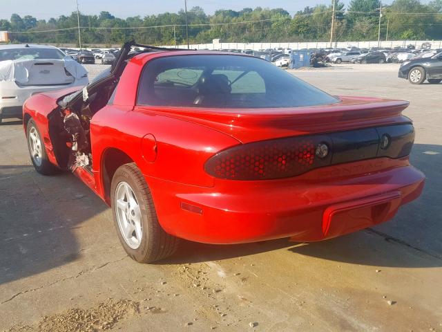 2G2FS22K7Y2115143 - 2000 PONTIAC FIREBIRD RED photo 3