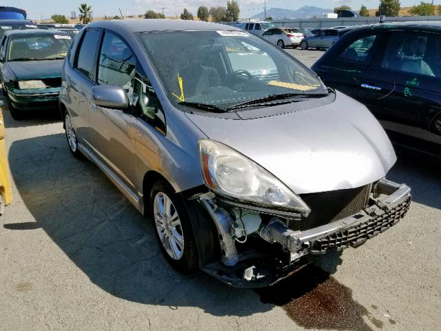 JHMGE88419S043316 - 2009 HONDA FIT SPORT SILVER photo 1