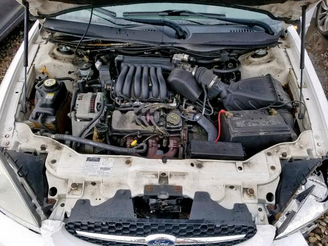 1FAFP55U92G275462 - 2002 FORD TAURUS SES WHITE photo 7