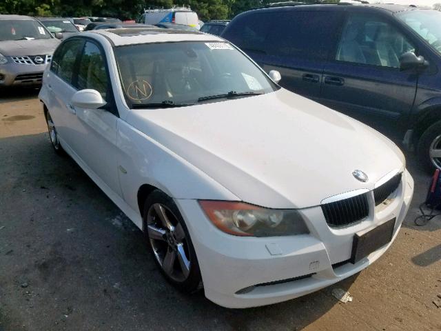 WBAVC73527KP36124 - 2007 BMW 328 XI SUL WHITE photo 1