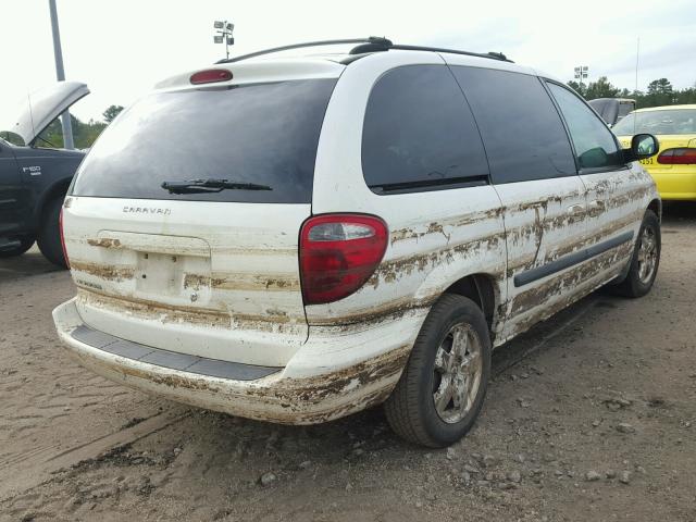 1D4GP45R86B744552 - 2006 DODGE CARAVAN SX WHITE photo 4