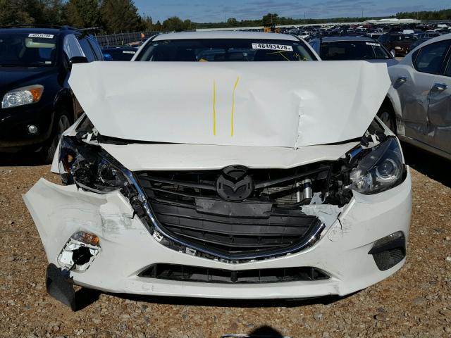 JM1BM1T72F1269146 - 2015 MAZDA 3 SV WHITE photo 7