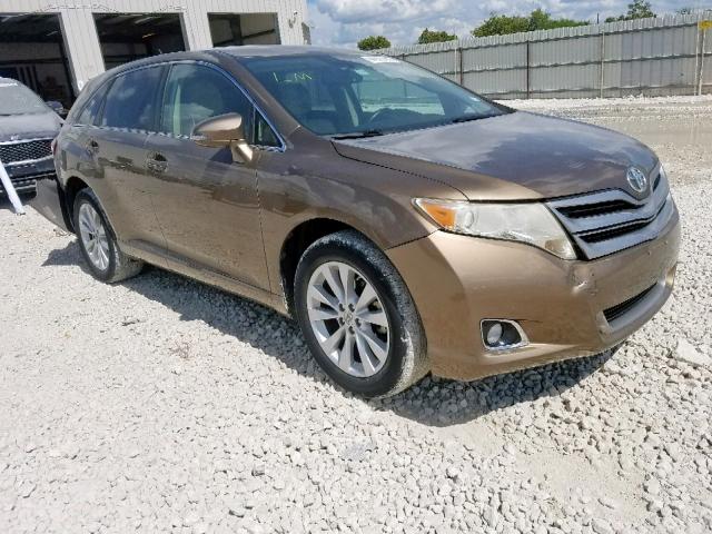 4T3ZA3BB7DU067801 - 2013 TOYOTA VENZA LE BEIGE photo 1