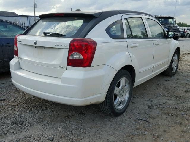 1B3HB48A09D142485 - 2009 DODGE CALIBER SX WHITE photo 4