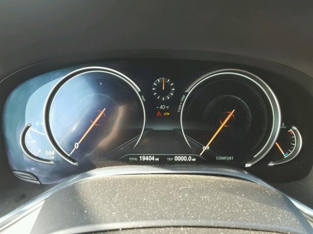 WBA7E2C54GG548195 - 2016 BMW 740 I WHITE photo 8