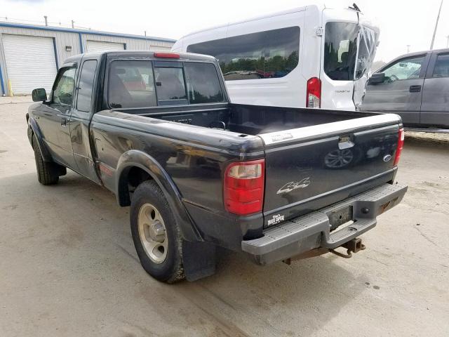 1FTZR15E21TA92378 - 2001 FORD RANGER SUP BLACK photo 3