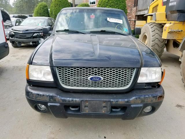 1FTZR15E21TA92378 - 2001 FORD RANGER SUP BLACK photo 9