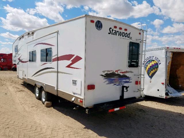 4K03A1M257E170019 - 2007 STAR 5TH WHEEL WHITE photo 3