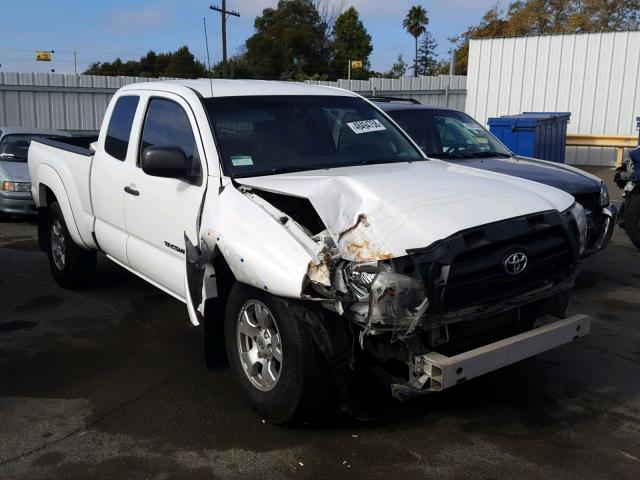 5TETU62N06Z149062 - 2006 TOYOTA TACOMA PRE WHITE photo 1