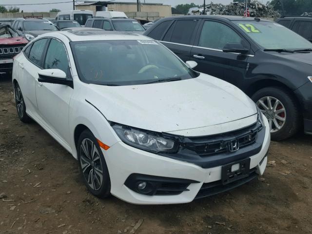 2HGFC1F73HH655368 - 2017 HONDA CIVIC EXL WHITE photo 1