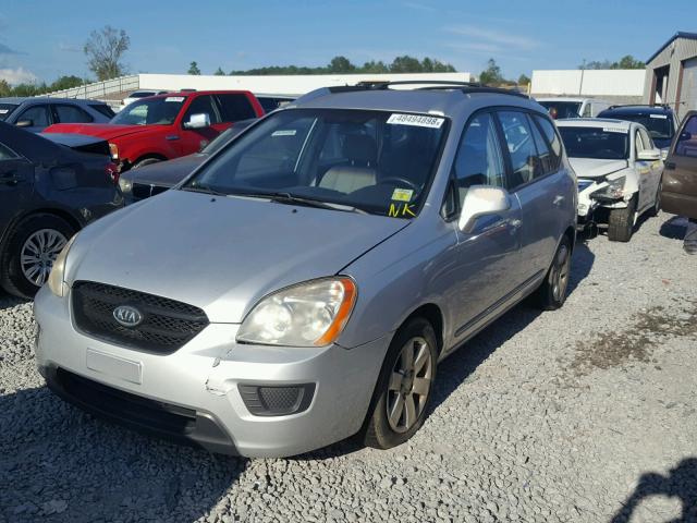 KNAFG526177085790 - 2007 KIA RONDO LX SILVER photo 2