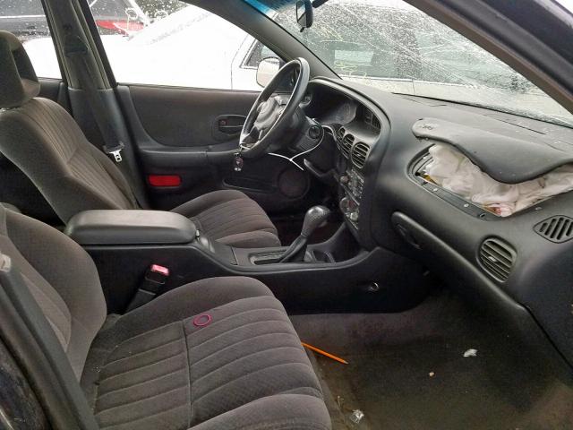 1G2WP52K12F263023 - 2002 PONTIAC GRAND PRIX BLUE photo 5