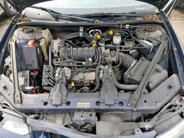 1G2WP52K12F263023 - 2002 PONTIAC GRAND PRIX BLUE photo 7