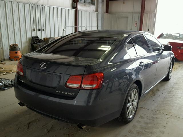 JTHCH96S660013572 - 2006 LEXUS GS GENERAT BLACK photo 4