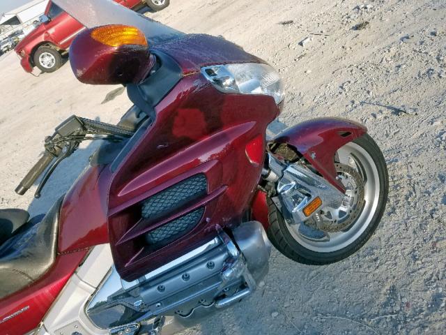 1HFSC47095A411143 - 2005 HONDA GOLDWING MAROON photo 9