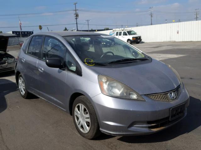 JHMGE8H23AC035215 - 2010 HONDA FIT GRAY photo 1