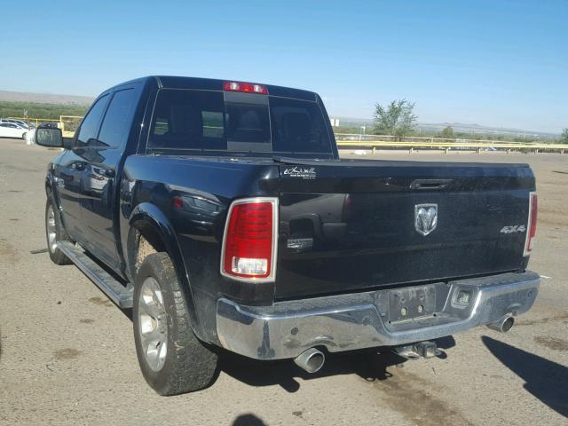 1C6RR7NT0DS515879 - 2013 RAM 1500 LARAM BLACK photo 3