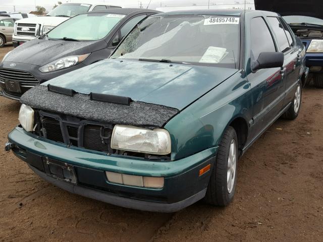 3VWXA81H9VM134506 - 1997 VOLKSWAGEN JETTA JAZZ GREEN photo 2