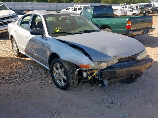 1G3NF52E64C132114 - 2004 OLDSMOBILE ALERO GLS SILVER photo 1