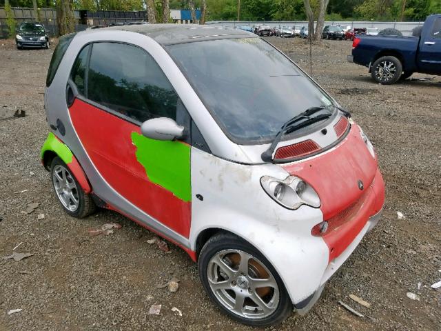 WME4503321J264072 - 2006 SMART FORTWO RED photo 1