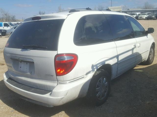 2C8GP64L25R417388 - 2005 CHRYSLER TOWN & COU WHITE photo 4