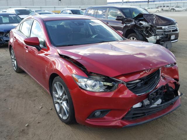 JM1GJ1W6XE1135503 - 2014 MAZDA 6 GRAND TO RED photo 1