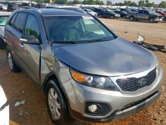 5XYKT4A25BG113978 - 2011 KIA SORENTO BA GRAY photo 1