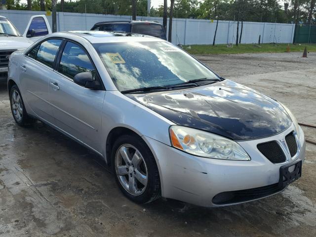 1G2ZH58N974253886 - 2007 PONTIAC G6 GT SILVER photo 1