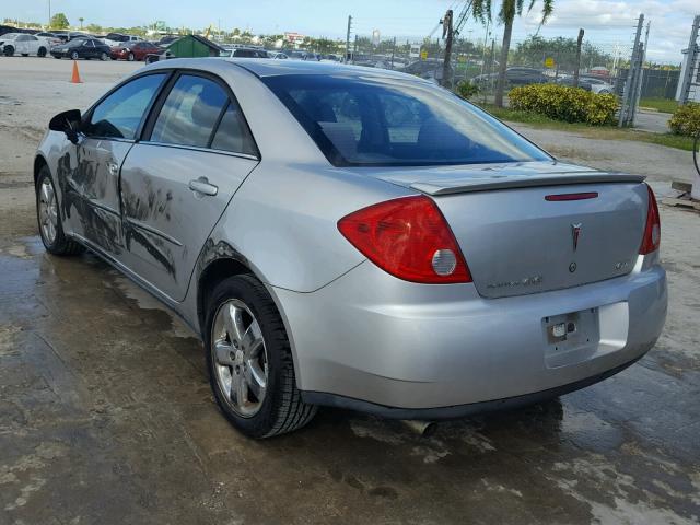 1G2ZH58N974253886 - 2007 PONTIAC G6 GT SILVER photo 3