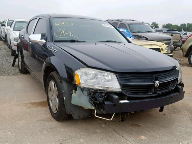 1B3CC4FB0AN160275 - 2010 DODGE AVENGER SX BLACK photo 1