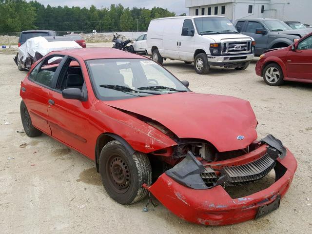 1G1JC524327418449 - 2002 CHEVROLET CAVALIER B RED photo 1