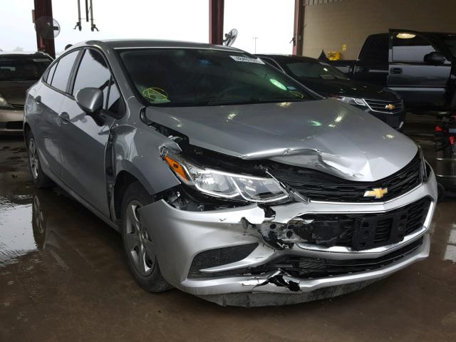 1G1BC5SM0G7279361 - 2016 CHEVROLET CRUZE LS SILVER photo 1