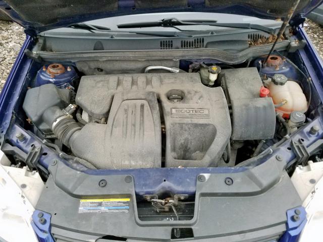 1G1AL55FX77229852 - 2007 CHEVROLET COBALT LT BLUE photo 7