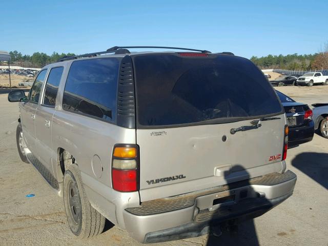 1GKFK66U44J148576 - 2004 GMC YUKON XL D GREEN photo 3