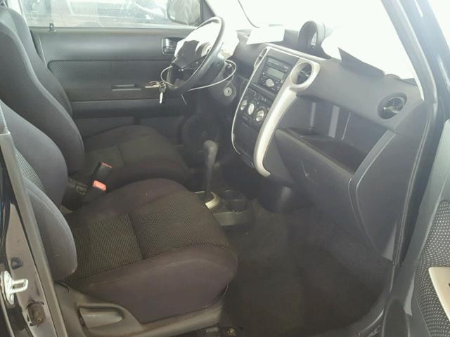 JTLKT324750180767 - 2005 TOYOTA SCION XB Қара фото 5