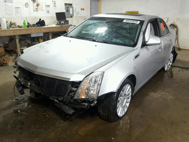 1G6DG5E55D0176971 - 2013 CADILLAC CTS LUXURY SILVER photo 2