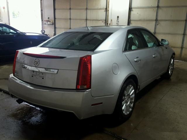 1G6DG5E55D0176971 - 2013 CADILLAC CTS LUXURY SILVER photo 4