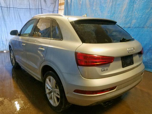 WA1BCCFS9HR015785 - 2017 AUDI Q3 PREMIUM SILVER photo 3