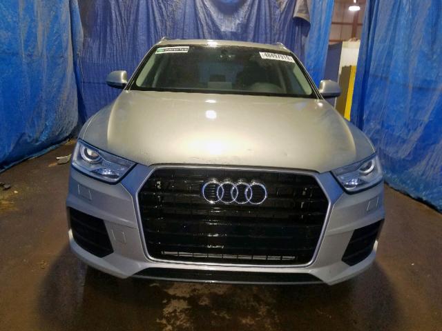 WA1BCCFS9HR015785 - 2017 AUDI Q3 PREMIUM SILVER photo 9