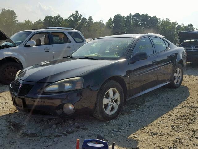 2G2WP552861242839 - 2006 PONTIAC GRAND PRIX BLACK photo 2