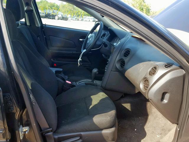 2G2WP552861242839 - 2006 PONTIAC GRAND PRIX BLACK photo 5