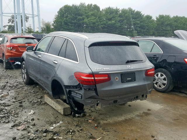 WDC0G4KBXJV085414 - 2018 MERCEDES-BENZ GLC 300 4M GRAY photo 3