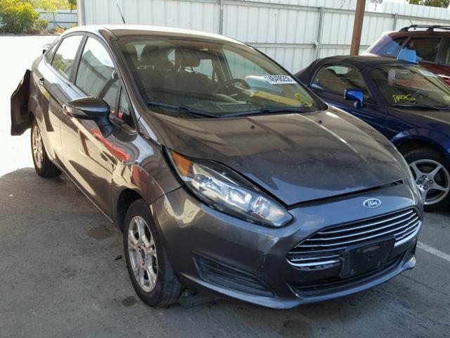 3FADP4BJ8GM154883 - 2016 FORD FIESTA SE GRAY photo 1