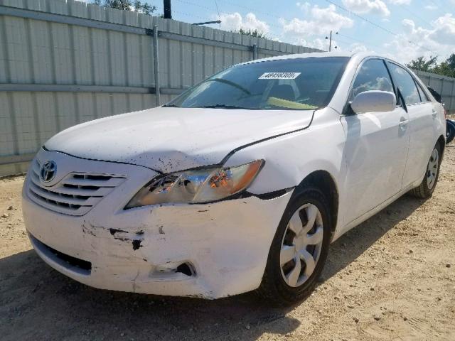 4T1BE46K07U568242 - 2007 TOYOTA CAMRY NEW WHITE photo 2