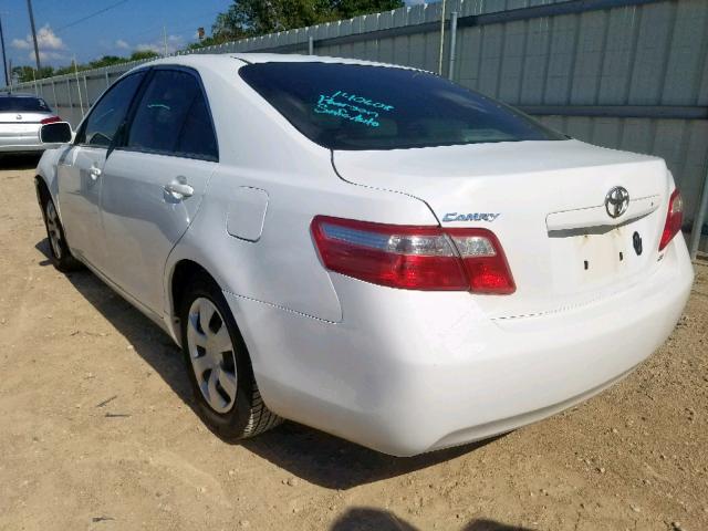 4T1BE46K07U568242 - 2007 TOYOTA CAMRY NEW WHITE photo 3