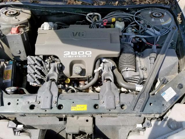 1G3WS52KXWF359149 - 1998 OLDSMOBILE INTRIGUE G GREEN photo 7