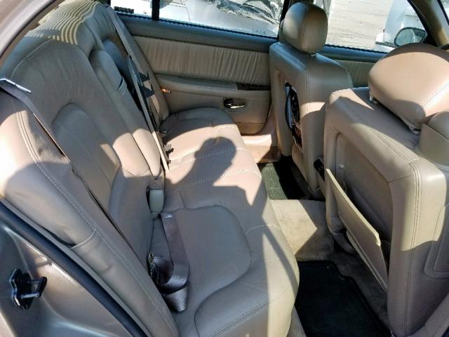 1G4CW54K214150511 - 2001 BUICK PARK AVENU GOLD photo 6